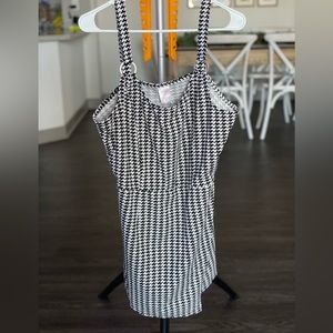 Hounds Tooth Romper